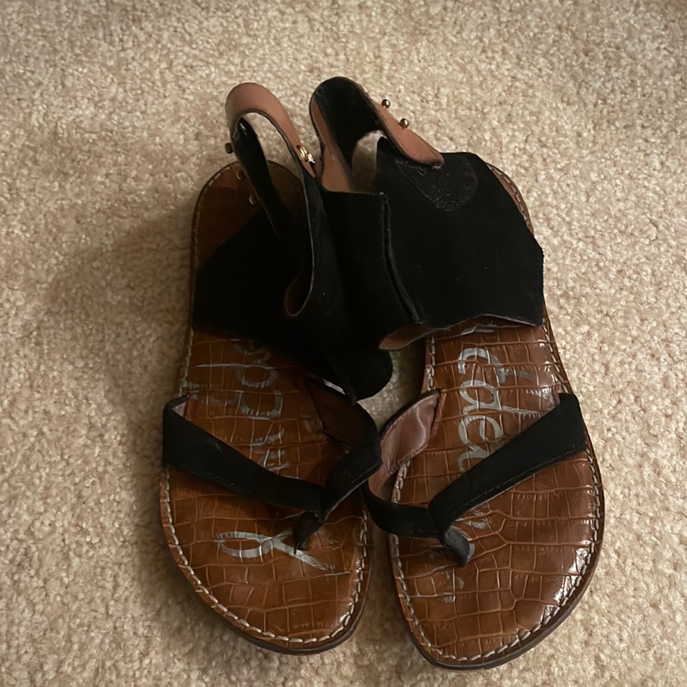Black Sam Edelman Sandal Womens 8.5